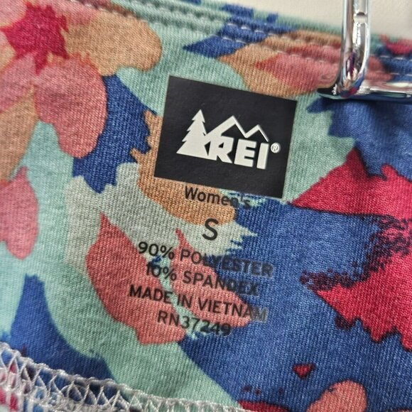 REI‎ Womens Floral Skirt Hidden Zip Pocket sz S Gorpcore Activewear Boho Casual - Picture 4 of 8